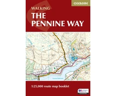 KNYGA Paddy Dillon Walking the Pennine Way Map Booklet, 1:25,000 OS Route Mapping