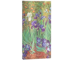 KNYGA paperblanks Van Gogh’s Irises Slim Lined Hardcover Journal