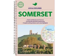 KNYGA Philips Maps Philip's Local Explorer Street Atlas Somerset