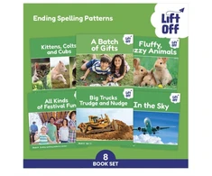 KNYGA Phonic Books Lift Off Readers Ending Spelling Patterns