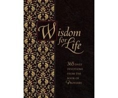 KNYGA Ray Comfort Wisdom for Life Ziparound Devotional