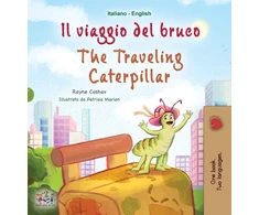 KNYGA Rayne Coshav The Traveling Caterpillar (Italian English Bilingual Book for Kids)