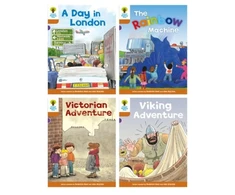 KNYGA Roderick Hunt Oxford Reading Tree: Biff, Chip and Kipper Stories: Oxford Level 8: Mixed Pack of 4