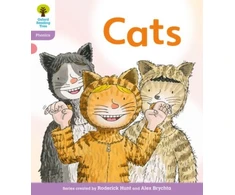 KNYGA Roderick Hunt Oxford Reading Tree: Level 1+: Floppy's Phonics Fiction: Cats