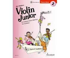 KNYGA Ros Stephen Violin Junior: Theory Book 2 Vol. 2