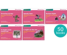 KNYGA Ruth Miskin Read Write Inc. Phonics: Rožinė Set 3 More Storybooks (Pack of 50)
