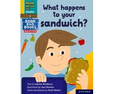 KNYGA Ruth Miskin Read Write Inc. Phonics: What happens to your sandwich? (Geltona Set 5 NF Book Bag Book 2)