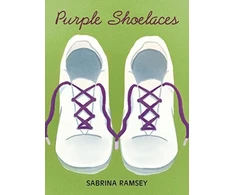 KNYGA Sabrina Ramsey Violetinė Shoe Laces