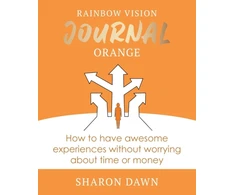 KNYGA Sharon Dawn Rainbow Vision Journal Oranžinis