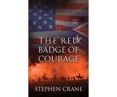 KNYGA Stephen Crane Raudona Badge of Courage
