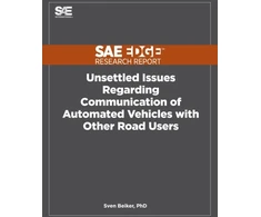 KNYGA Sven Beiker Unsettled Issues Regarding Communication of Automated Vehicles with Other Road Users