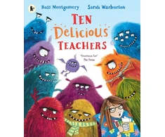 KNYGA Ten Delicious Teachers, A funny end of year teacher gift; great for back to school reading or for little ones starting school or nursery. By Ross Montgomery, winner of the Waterstones Children's Book of the Year and a New York Times bestseller