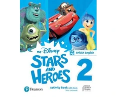 KNYGA Tessa Lochowski My Disney Stars and Heroes British Edition Level 2 Activity Book with eBook