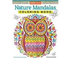 KNYGA Thaneeya Mcardle Nature Mandalas Coloring Book