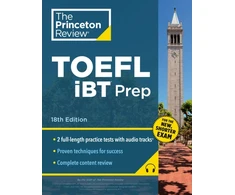 KNYGA The Princeton The Princeton Review Princeton Review TOEFL iBT Prep with Audio/Listening Tracks, 18th Edition