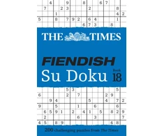 KNYGA The Times Mind Games Times Fiendish Su Doku Book 18, 200 Challenging Su Doku Puzzles