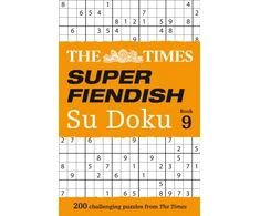 KNYGA The Times Mind Games Times Super Fiendish Su Doku Book 9