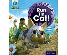 KNYGA Tim Little Project X: Alien Adventures: Rožinė: Run, Tin Cat