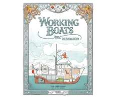 KNYGA Tom Crestodina Working Boats Coloring Book
