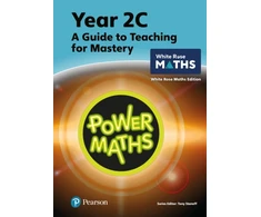 KNYGA Tony Staneff Power Maths Teaching Guide 2C - Baltas Rose Maths edition