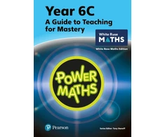 KNYGA Tony Staneff Power Maths Teaching Guide 6C - Baltas Rose Maths edition