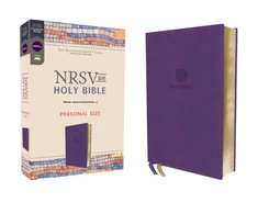 KNYGA Zondervan Publishing NRSVue, Holy Bible, Personal Size, Leathersoft, Violetinė, Comfort Print