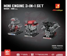 3in1 variklio blokų rinkinys 840 vnt