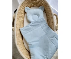 My Sweet Baby Antklodė su pagalvė kūdikiui, 2 dalių, mėlyna