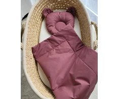 My Sweet Baby Antklodė su pagalvė kūdikiui, 2 dalių rinkinys, pastelinių violetinė