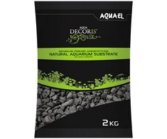 Aquael gruntas juodas 2-4mm 2kg
