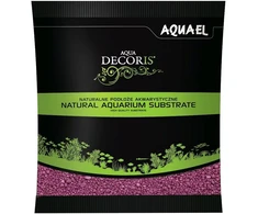 AQUAEL dekoratyvinis akvariumo žvyras fuksijos spalvos, 1kg