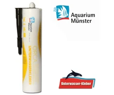 Aquarium Münster ORCA 450 g juodi klijai po vandeniu