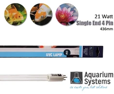 Aquarium Systems UVC atsarginė lemputė 21 Watt 4 Pin