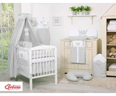 Bobono Lovos stogelis vaikams Little Prince/Princess, antracito spalvos