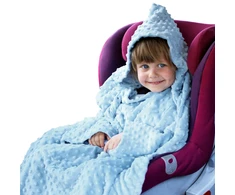 Baby Gadgets Kūdikio įvyniojimas - antklodė su rankovėmis - mėlyna