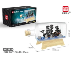 Baltos orchidėjų plytų komplektas 718 el