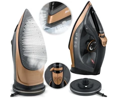 Belaidis garinis lygintuvas 2600 W, Berdsen BD-333, su keramine danga