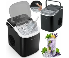 Berdsen BD-420 juodas ledų gaminimo aparatas 1.1L/12kg