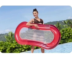 Raudonas plaukimo čiužinys Bestway 43103