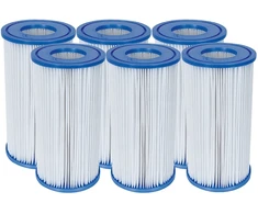 Filtras filtro siurbliui III tipo - 6 vnt. rinkinys Bestway 58012