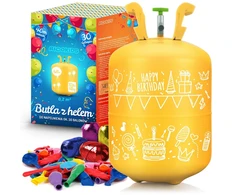 Ricokids 0,20 m3 helio balionas su balionais ir juostele