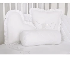 My Sweet Baby Dekoratyvinė širdies formos pagalvėlė – balta