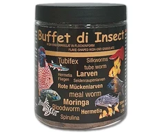 Discusfood Insektų bufetas plokščias granulių maistas 300ml