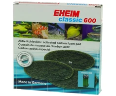 EHEIM anglies kempinė filtras Classic 600 akvariumo filtravimui