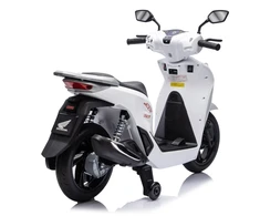 Elektrinis motoroleris Honda SH125i su LED šviesomis ir Bluetooth, vaikams nuo 3 metų, juodas