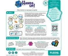Flexiq Detektyvinis kortų žaidimas „Hands Up“ vaikams nuo 7 metų, 2–6 žaidėjams, greitas ir strateginis
