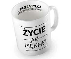 Froster Puodelis su pozityvia žinute, skirtas kasdieniam naudojimui