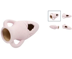 Hobby Aquaristik Amfora smėlinė L 28 cm