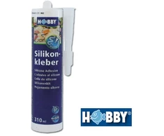 HOBBY Aquaristik Silikoniniai klijai 310ml skaidrūs HOBBY