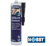 Hobby Aquaristik Silikoniniai klijai 310ml juodi HOBBY